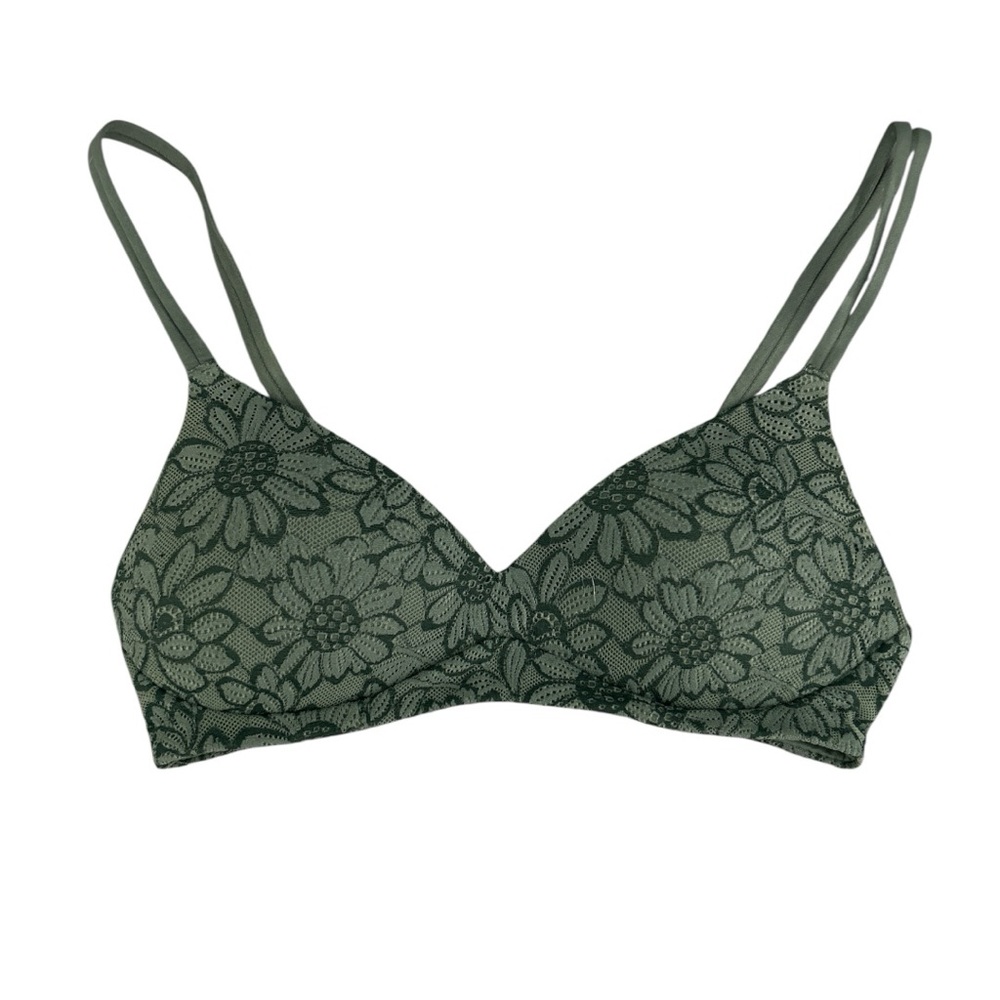 Aerie Sunnie Wireless Floral Lace Bralette